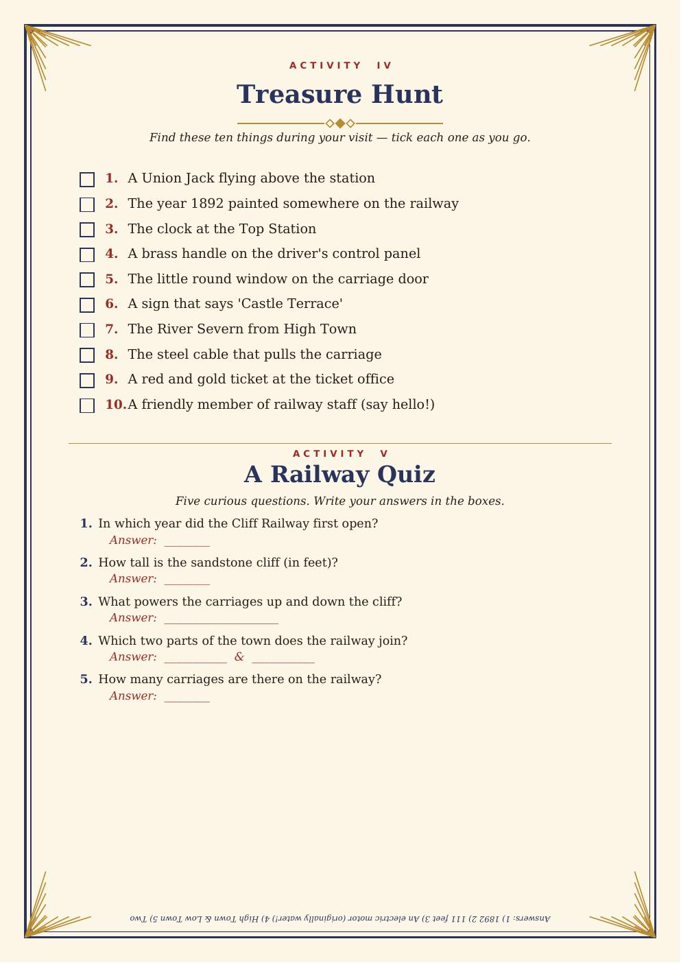 Junior Cliff Railway Explorer — page 6